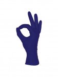 Перчатки нитриловые неопудренные Nitrile, фиолетовые