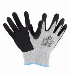 Перчатки для защиты от порезов JCN051 (5 класс) с нитриловым покрытием 